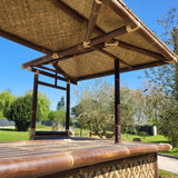 bar en bambou noir