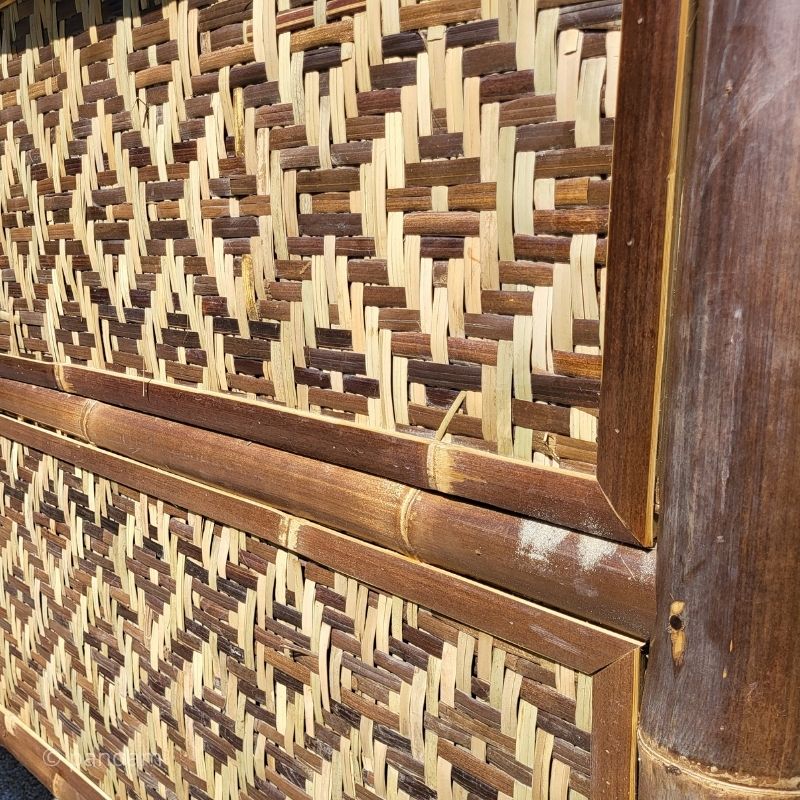Tressage en bambou