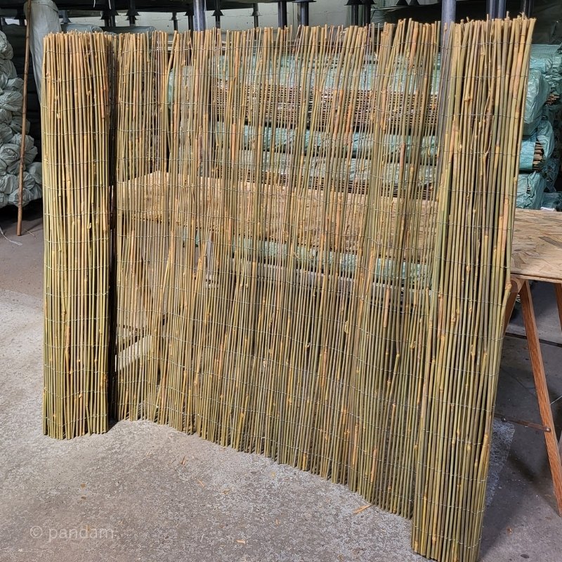 clôture en bambou pour balcon ou terrasse