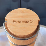Gravure gourde en bambou