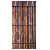 Panneau demi bambou noir (style japonais)