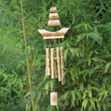 Carillon en Bambou Voilier - Feng Shui