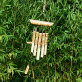 Carillon en Bambou avec Papillon | Feng Shui